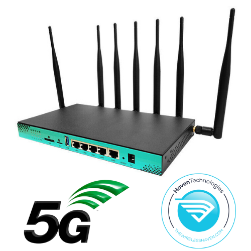 The Wireless Haven - WG1608D-M and RM502Q-AE 5G Hotspot Bundle