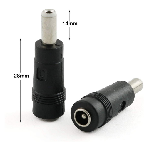 2.1 x 5.5 MM to 2.5 x 5.5 MM Power Connector Adapter for TMHI Nokia Gateway-2