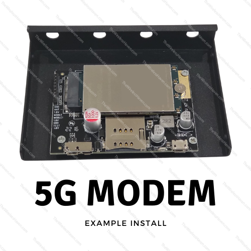USB3 to M.2 Key B 4G 5G Modem Adapter Enclosure with SIM Card Slot - V7 - Sierra Quectel Fibcom SimCOM 5G Supported-5GModem-Example