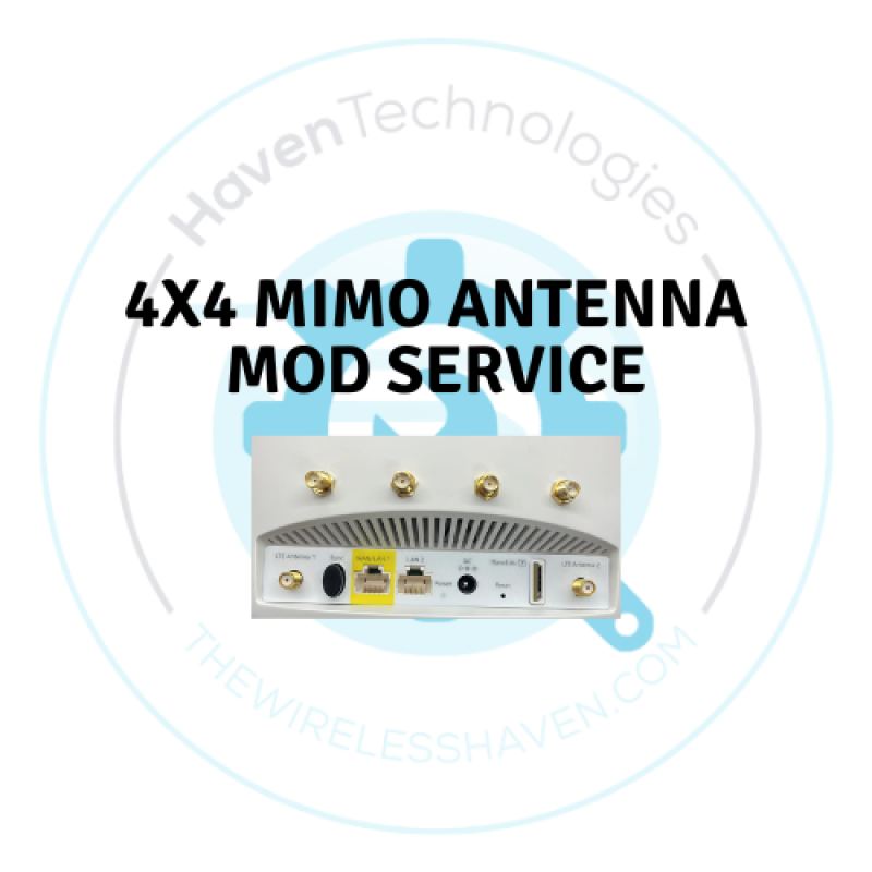 Wireless Haven 4x4 Antenna Mod Service for Routers